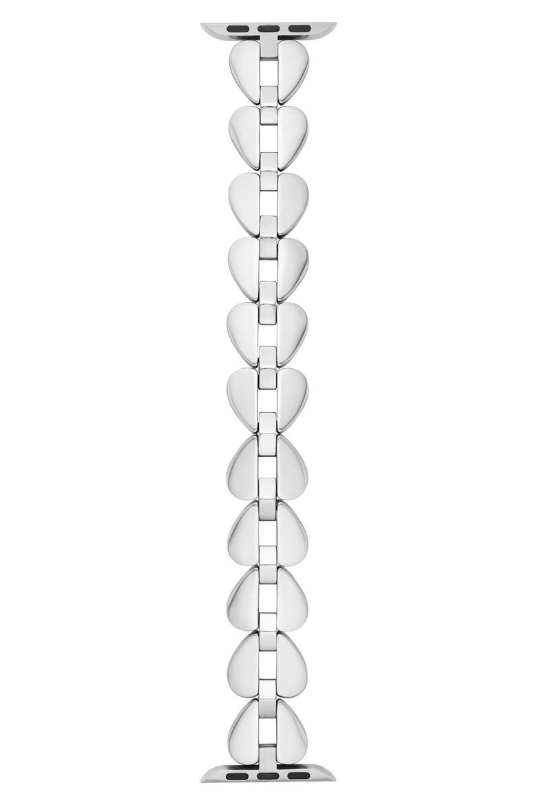 20mm Apple Watch® bracelet, Main, color, SILVER