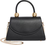 Olga Berg Siren Faux Leather Top Handle Bag