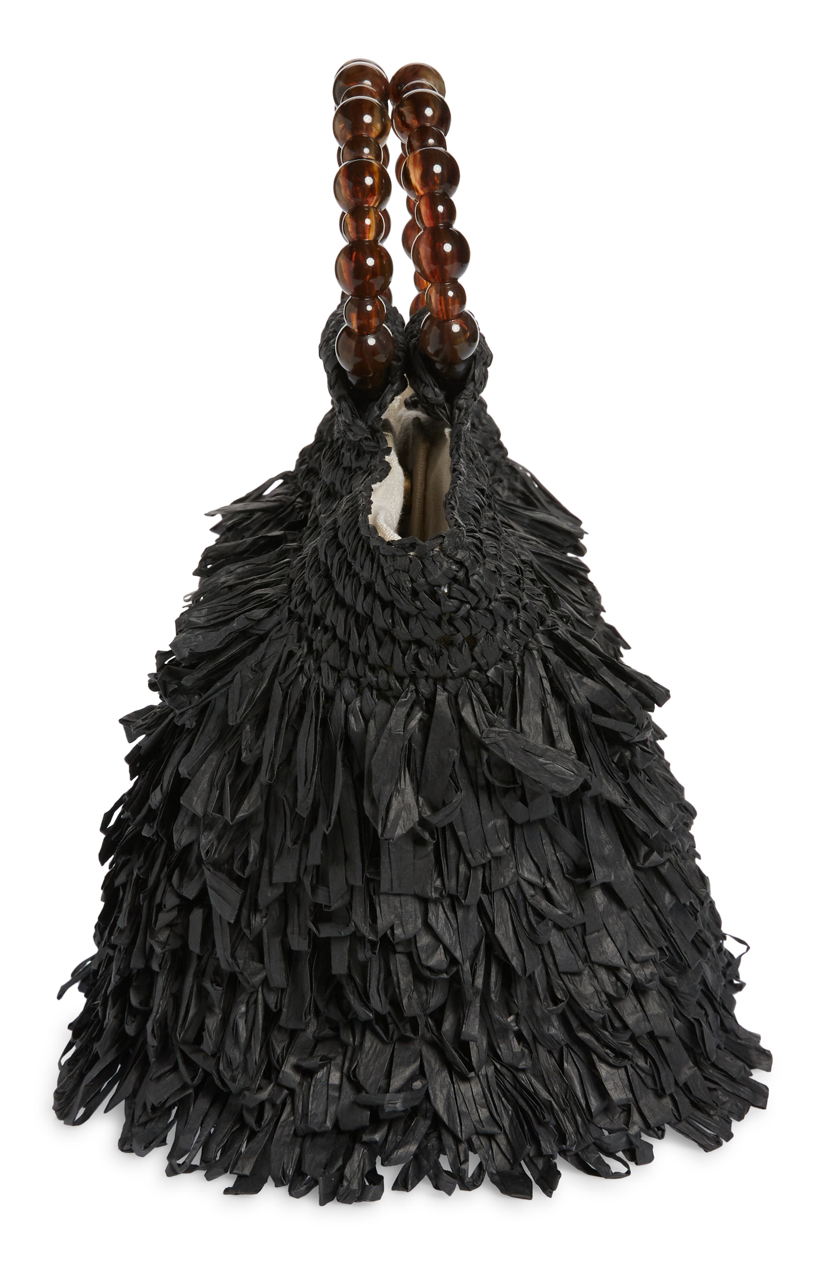 BTB Los Angeles Pixie Large Straw Bag, Alternate, color, 