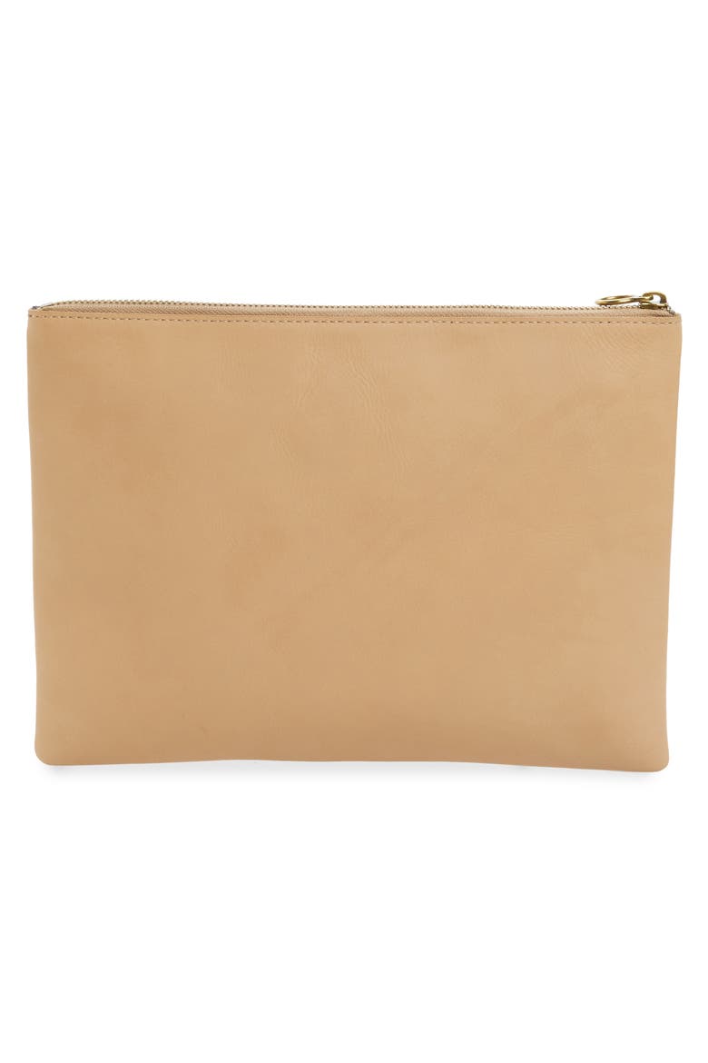 Vacation Large Pouch, Main, color, LINEN