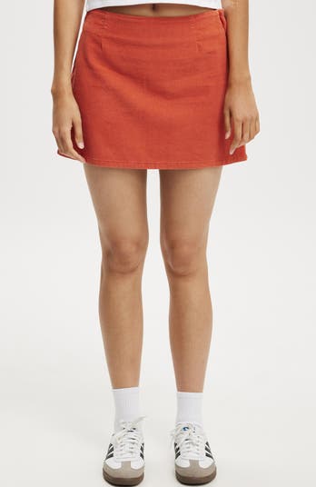 Cotton On Cord Mini Skirt Nordstrom