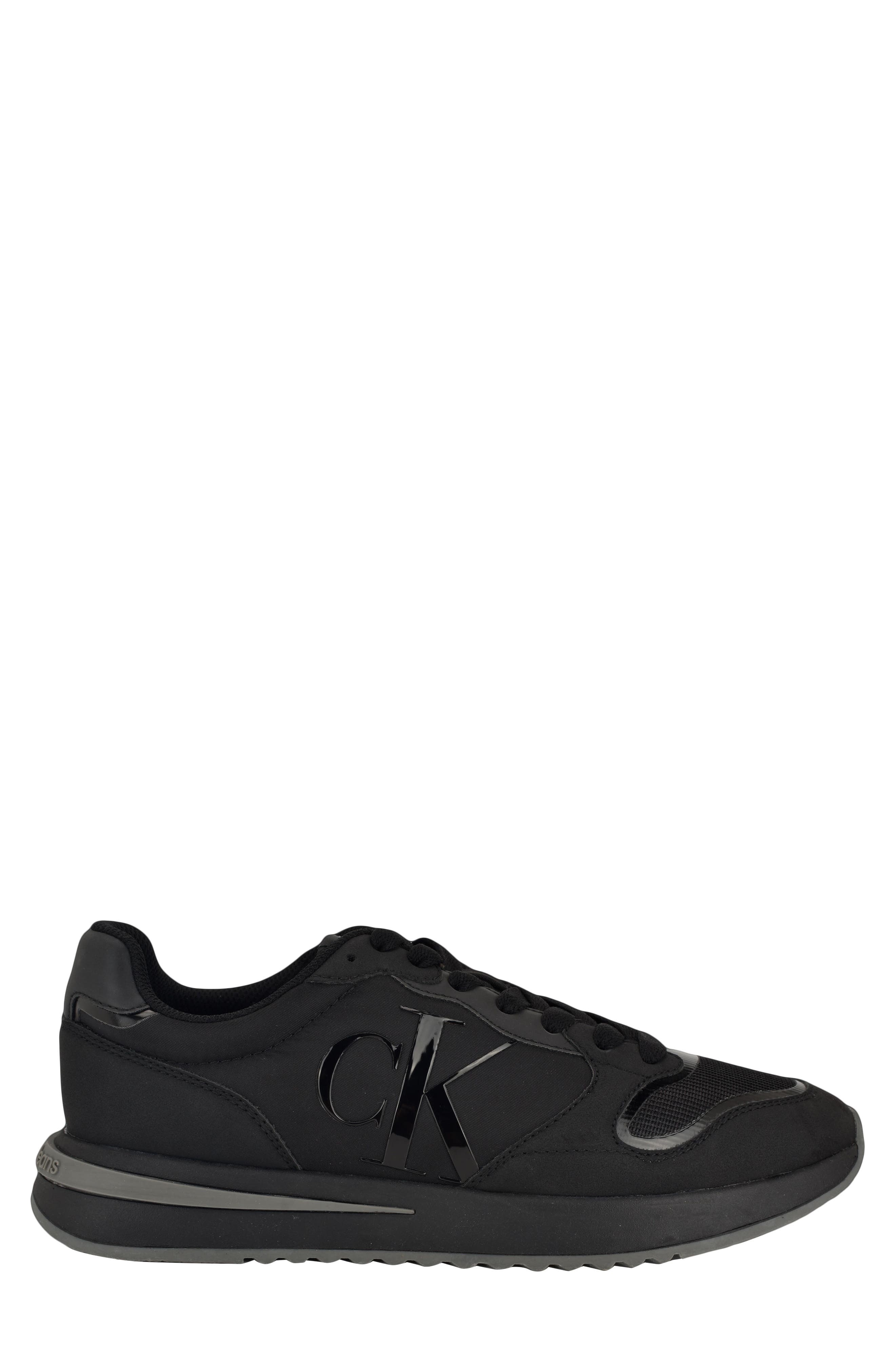 Portly Sneaker, Alternate, color, BLACK