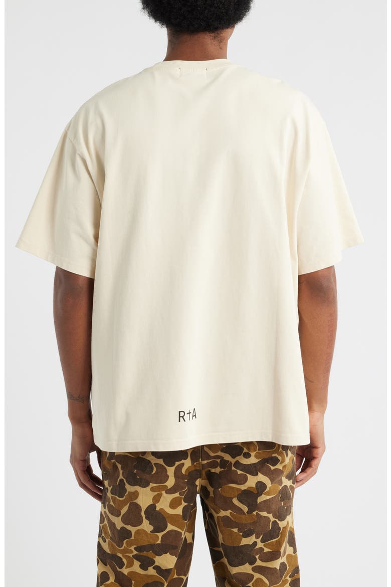 Colin Oversize Logo Graphic T-Shirt, Alternate, color, TAN