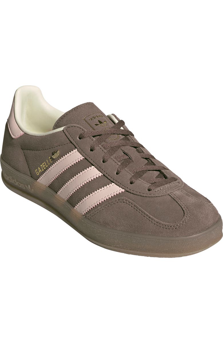 adidas Gazelle Indoor Sneaker, Main, color, Earth Strata/ Quartz/ Gum5
