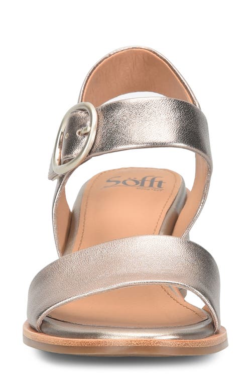 Söfft Chevonne Ankle Strap Sandal In Light Espresso