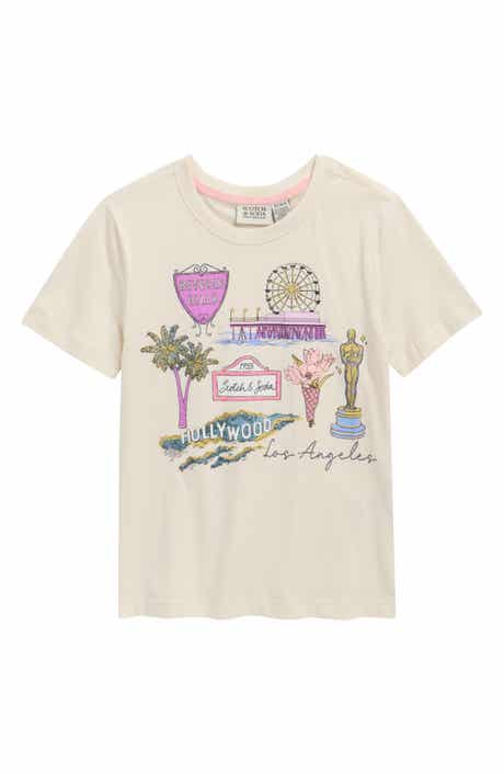 Scotch & Soda Kids' LA Graphic T-Shirt