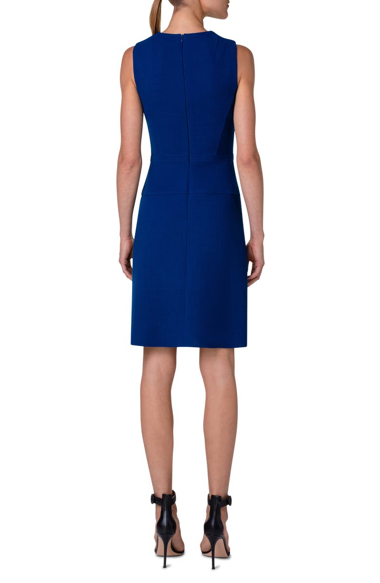 Akris Virgin Wool Sheath Dress, Alternate, color, 