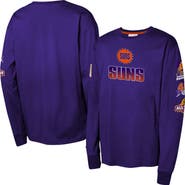 Mitchell & Ness Youth Mitchell & Ness Purple Phoenix Suns Hardwood Classics All Over Long Sleeve T-Shirt