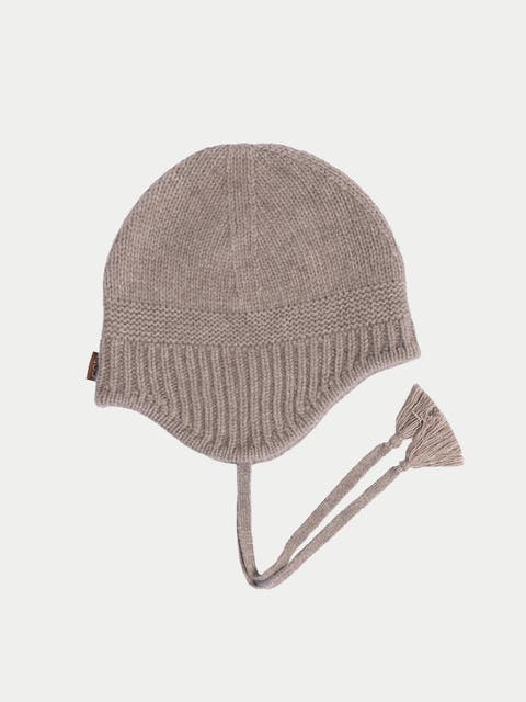 Ultimate Warmth Knit Tie Hat