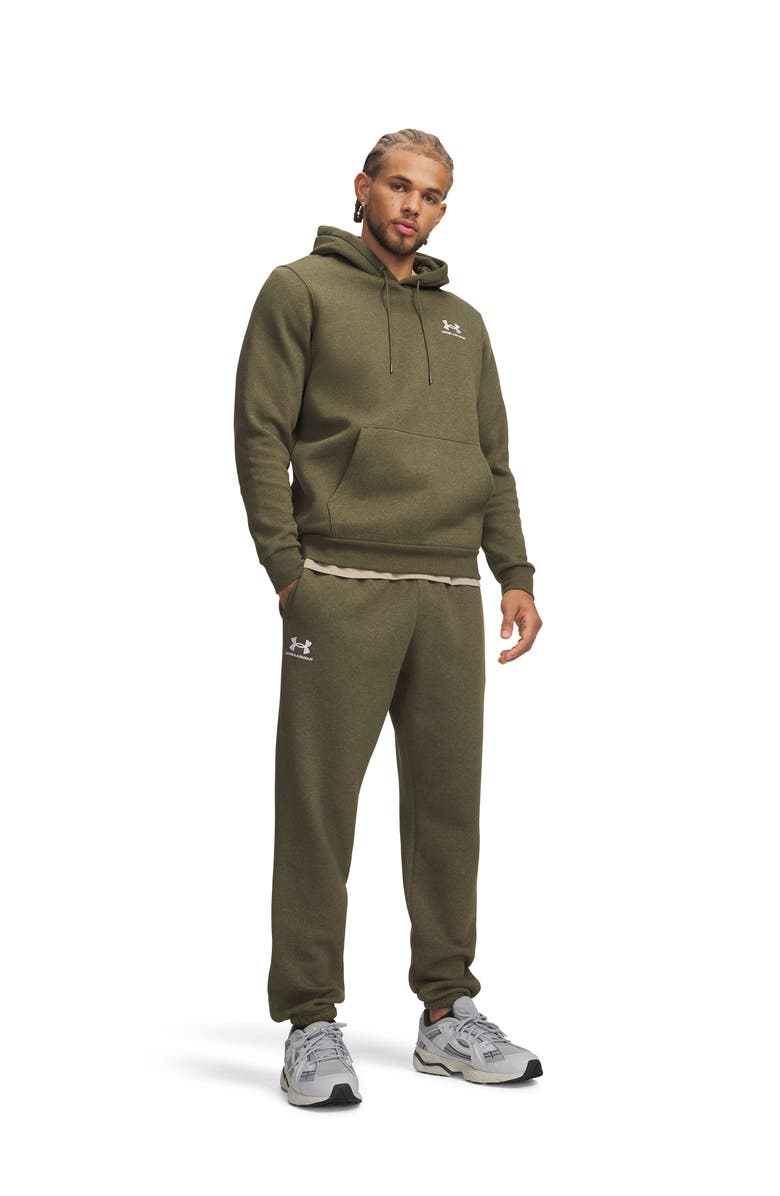 Under Armour Icon Fleece Joggers, Alternate, color, Marine Green