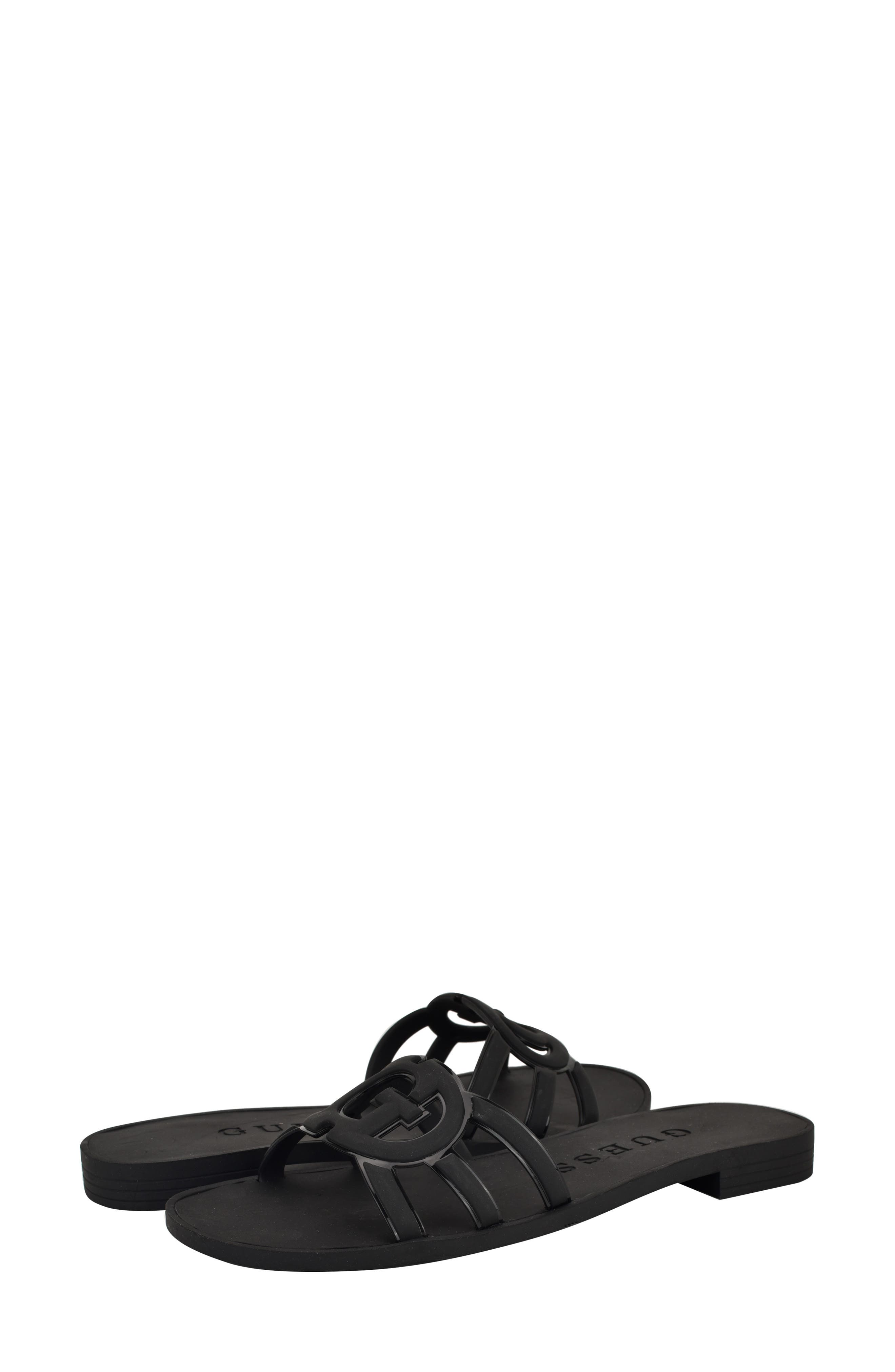 GUESS Elyho Jelly Slide Sandal, Alternate, color, 