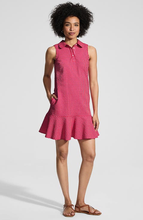 Seersucker Tennis Dress