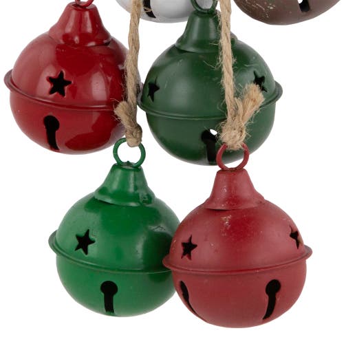 Northlight Cascading Christmas Jingle Bell Ornaments In Multi