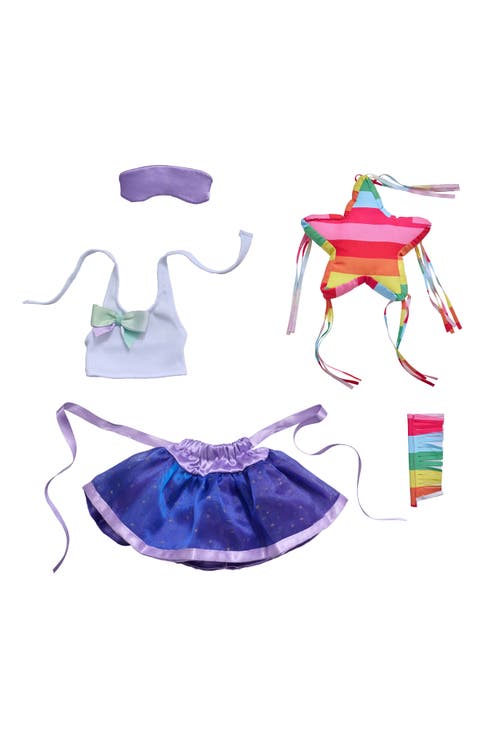 Piñata Birthday Party Outfit & Accessories Playset
