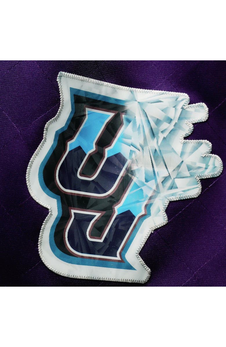 Mitchell & Ness Men's Mitchell & Ness Purple Utah Jazz 1996 Hardwood Classics 75th Anniversary Swingman Shorts, Alternate, color, Purple