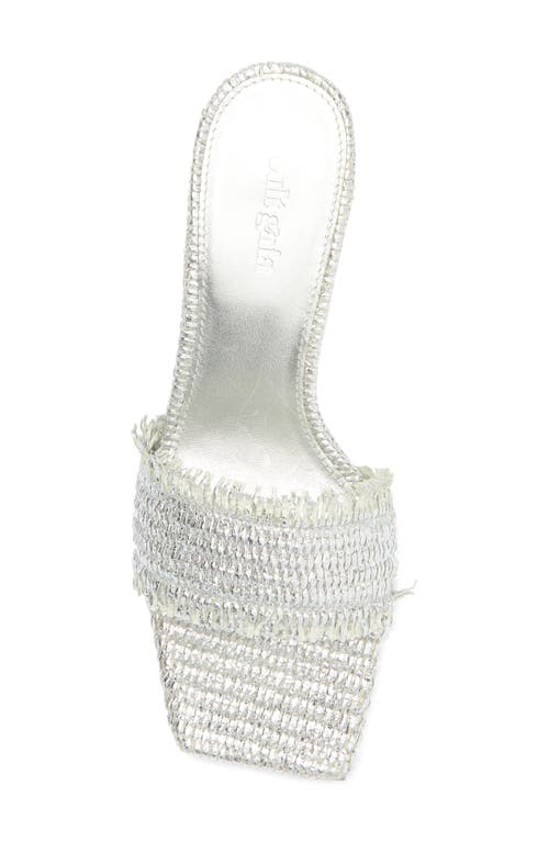 CULT GAIA CULT GAIA ADA RAFFIA SLIDE SANDAL