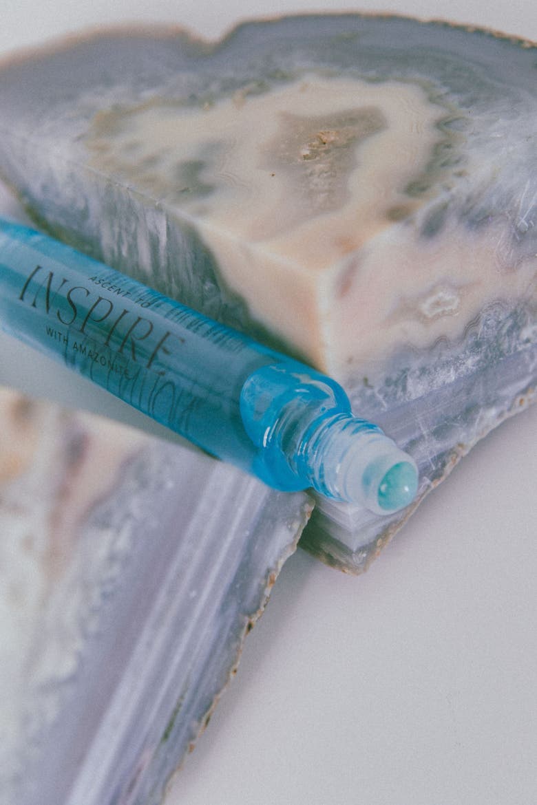 Ascent to Inspire Imbued in Amazonite |  Eau de Parfum Elixir .34oz | 10mL, Alternate, color, None