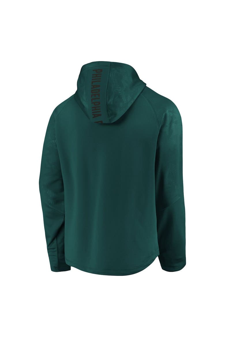 Men's Midnight Green Philadelphia Eagles Big & Tall Logo Pullover Hoodie, Alternate, color, Green