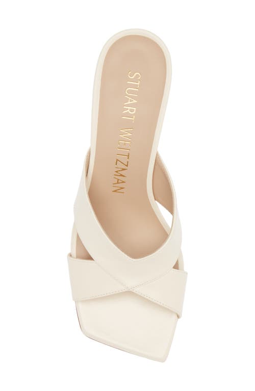 Stuart Weitzman Women's Carmen 75 Slip On High Heel Sandals In Seashell