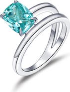 Lafonn Fancy Lab Grown Sapphire Bypass Ring
