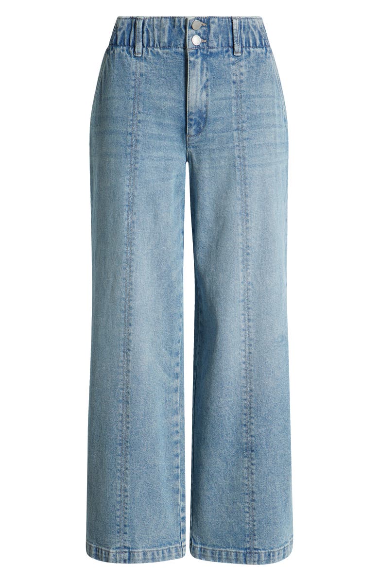 Wit & Wisdom Emma Skyrise Wide Leg Jeans, Alternate, color, Light Blue Artisanal