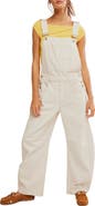 Free People We The Free Good Luck Denim Overalls
