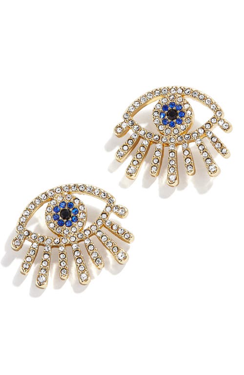 Baublebar Evil Eye Crystal Earrings In Blue
