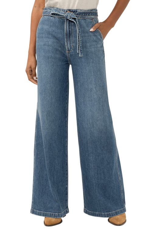 Silver Jeans Co. Highly Desirable Belted High Waist Wide Leg Jeans