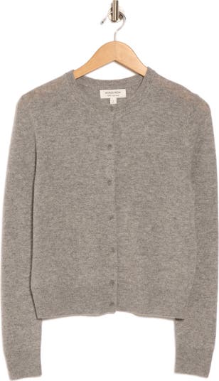Crewneck Cashmere Cardigan