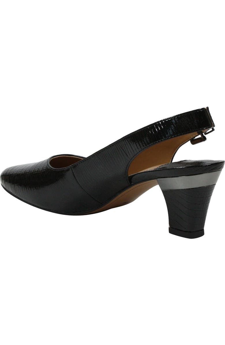 J. Reneé Malree Slingback Pump, Alternate, color, Black