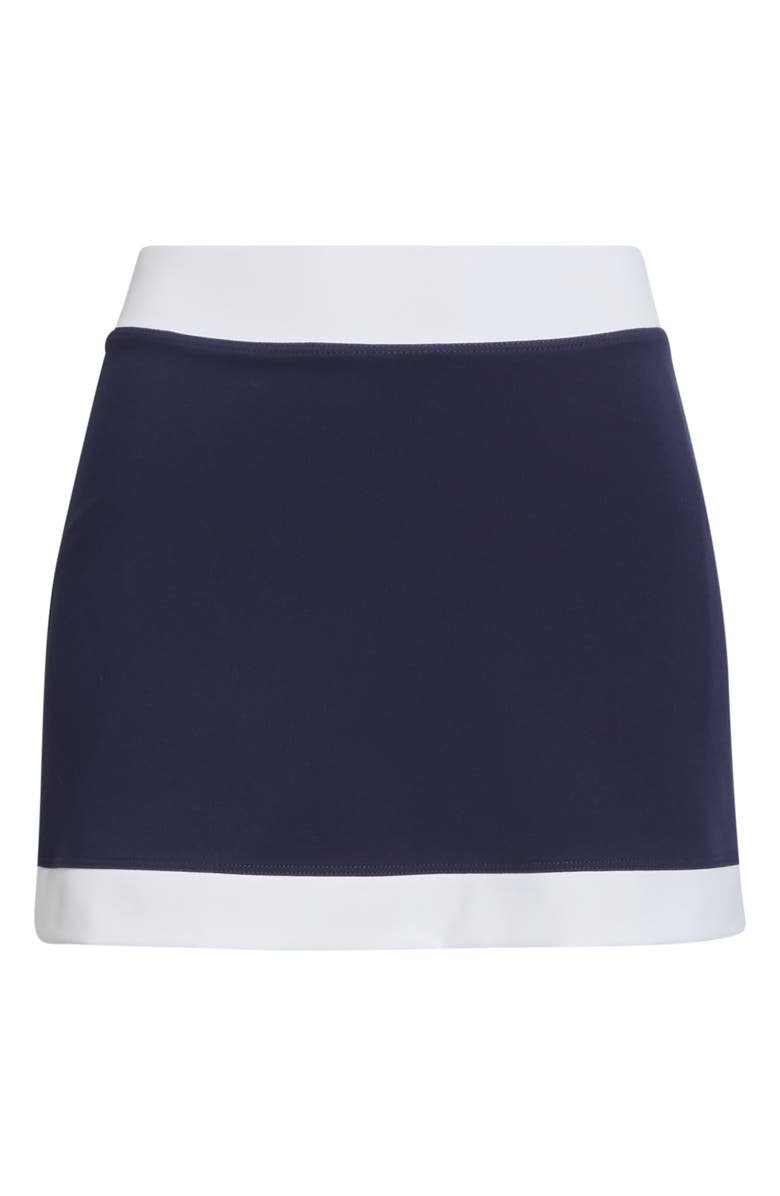 Year of Ours Sport 15-40 Performance Skort, Alternate, color, Navy/White