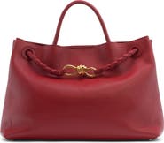 Bottega Veneta Medium Andiamo Leather Shoulder Bag