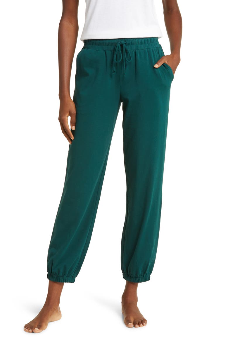 Mantra Organic Cotton Drawstring Joggers, Main, color, THYME