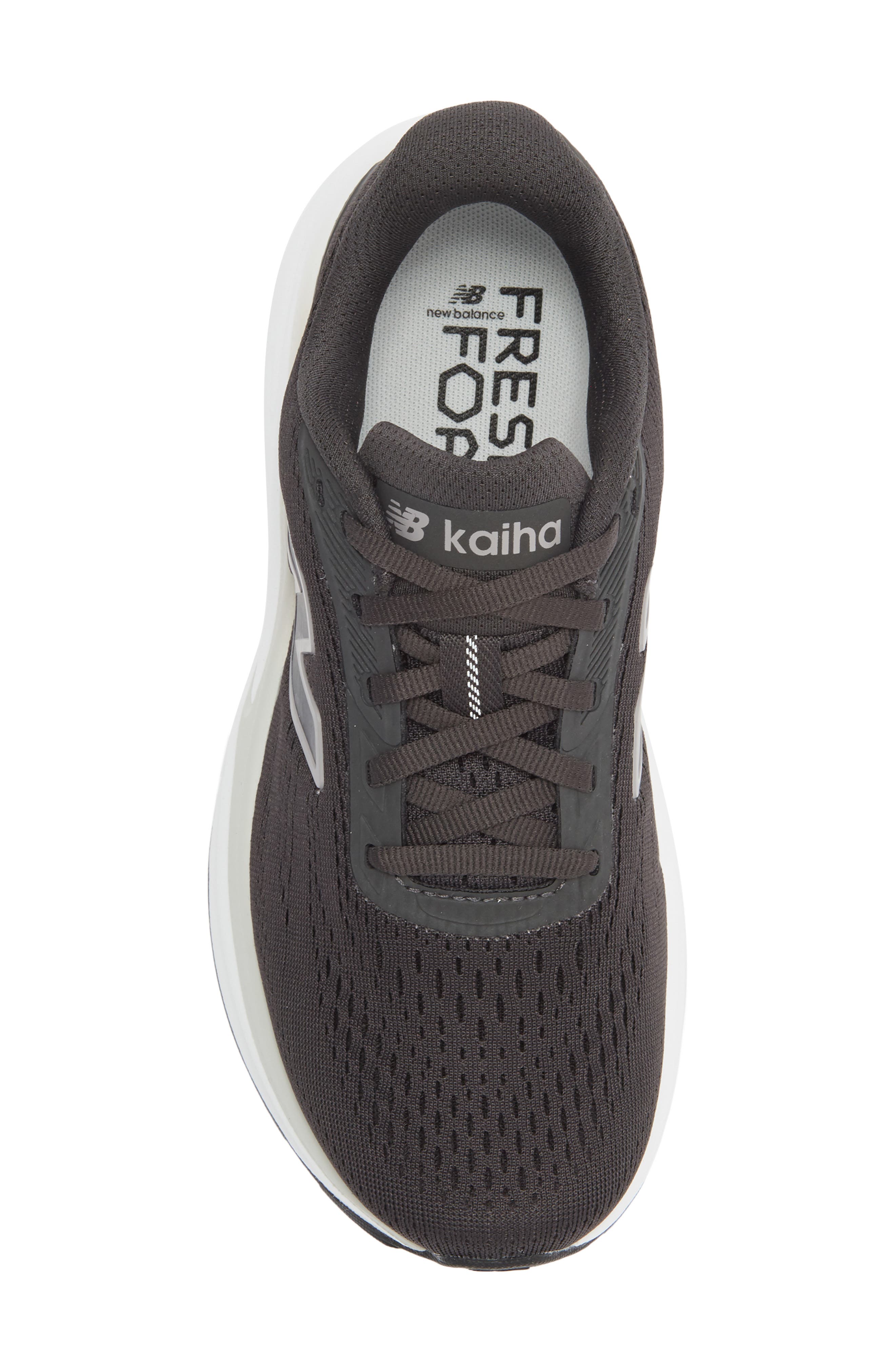 New Balance Kaiha 2 Road Running Shoe, Alternate, color, Faded Black/ Sea Salt