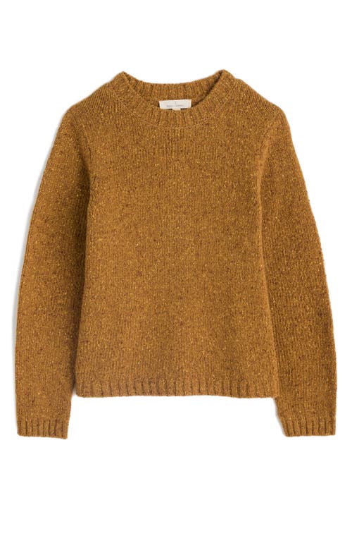 Seasalt Cornwall Dawson Pick Merino Wool Blend Crewneck Sweater In Brown