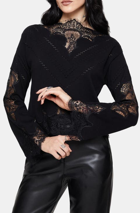 Stormwoken Pointelle Knit Jumper