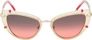 Christian Louboutin Dolly 54mm Cat Eye Sunglasses