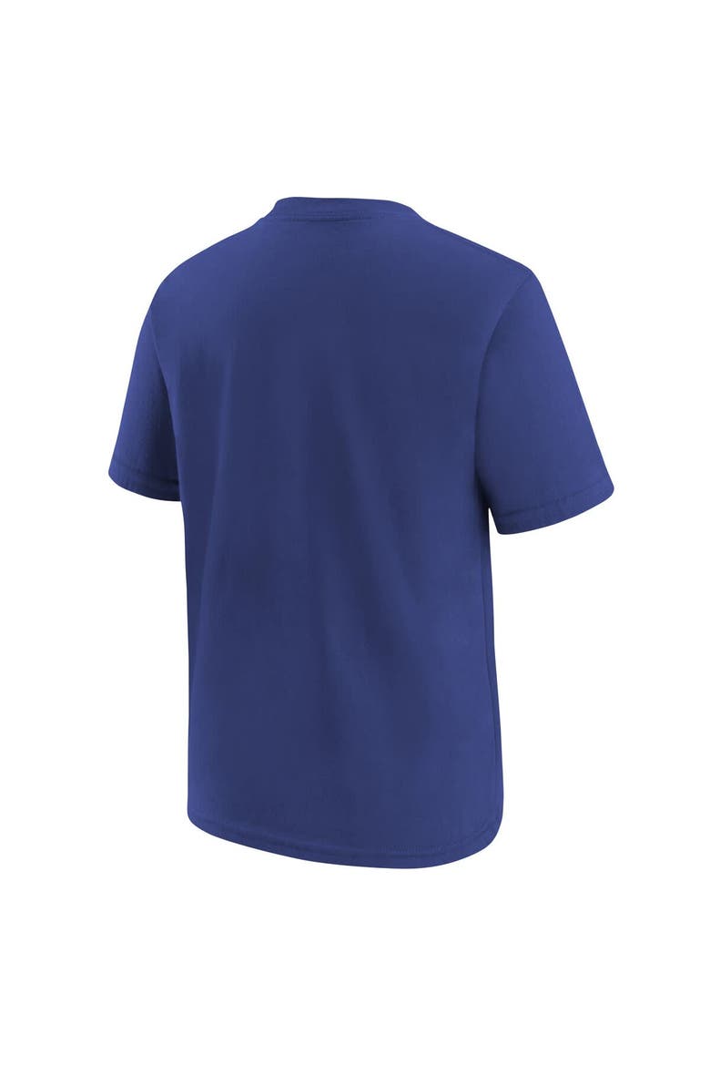 Youth Nike  Royal New York Mets Wordmark T-Shirt, Alternate, color, Royal