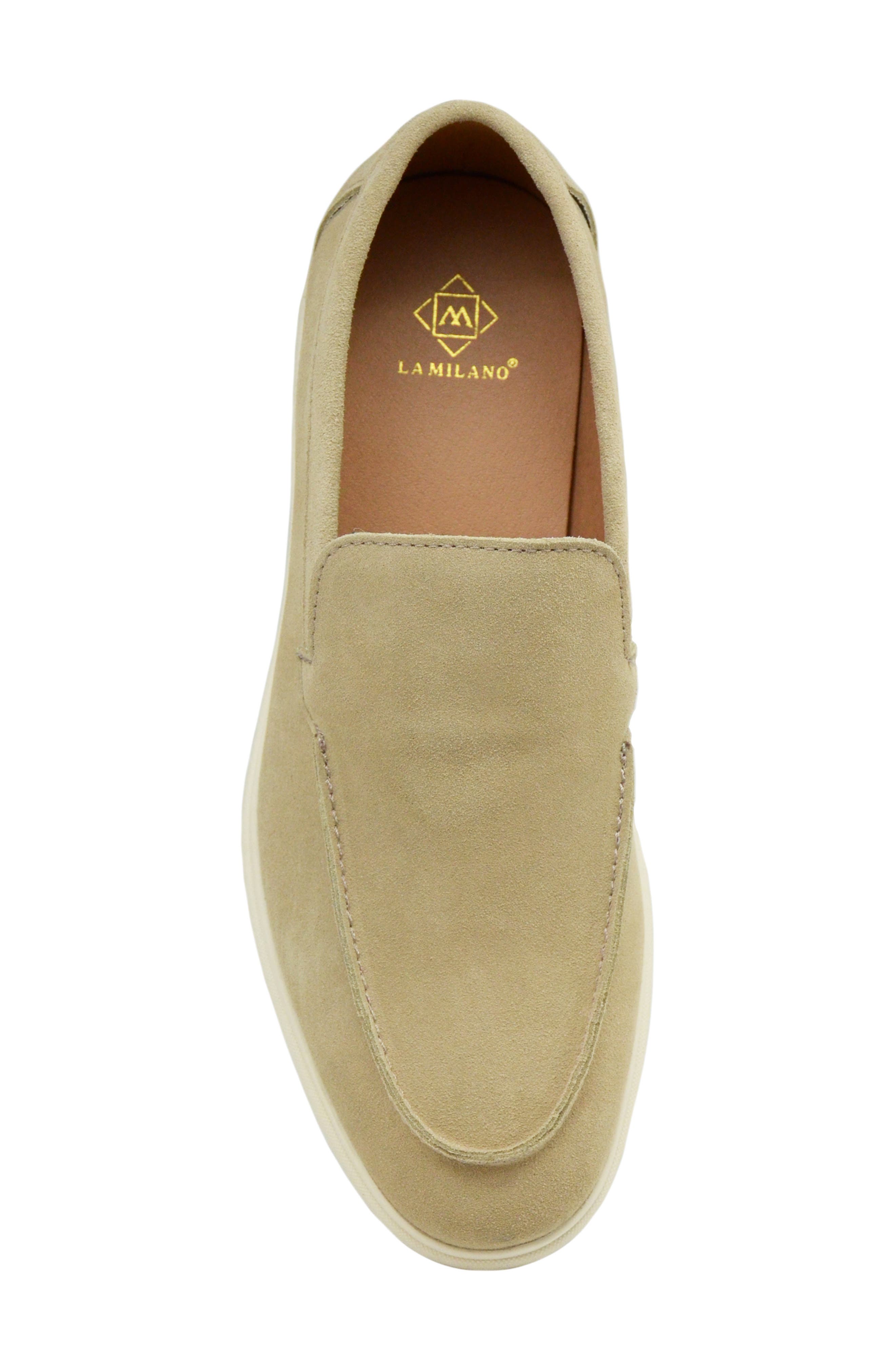 La Milano Pieta Driving Loafer, Alternate, color, Beige