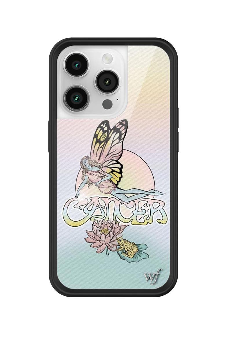 Cancer iPhone Case, Alternate, color, Blue