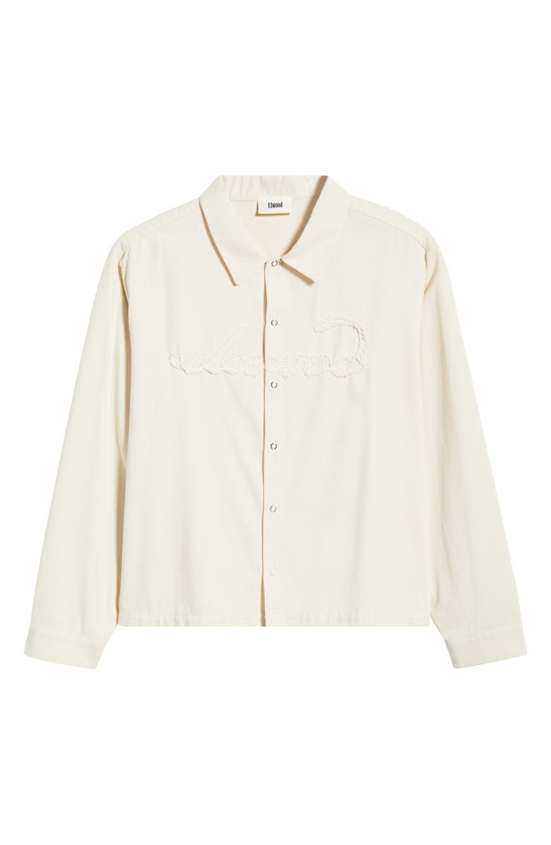 Elwood Cut Out Appliqué Snap-Up Shirt, Alternate, color, Parlor