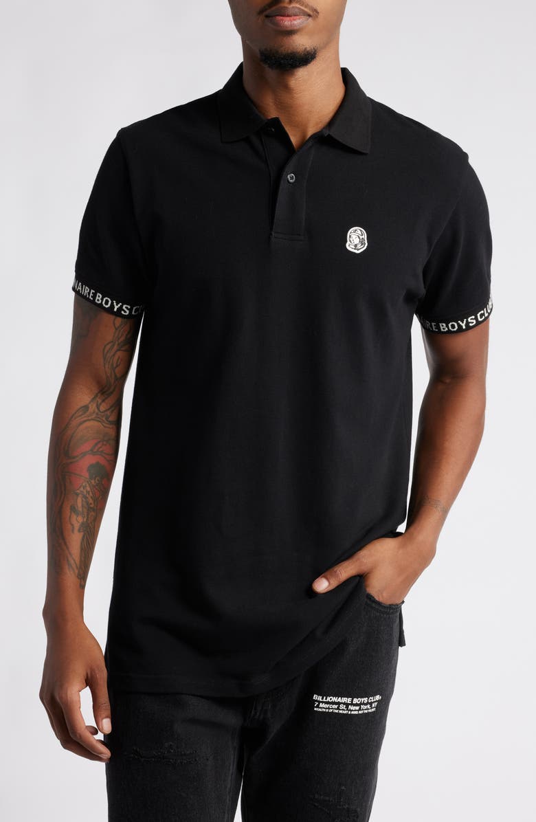 Billionaire Boys Club Cockpit Cotton Piqué Polo, Main, color, 