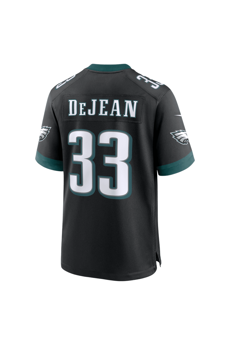 Men's Nike Cooper DeJean  Black Philadelphia Eagles Alternate Game Jersey, Alternate, color, Black