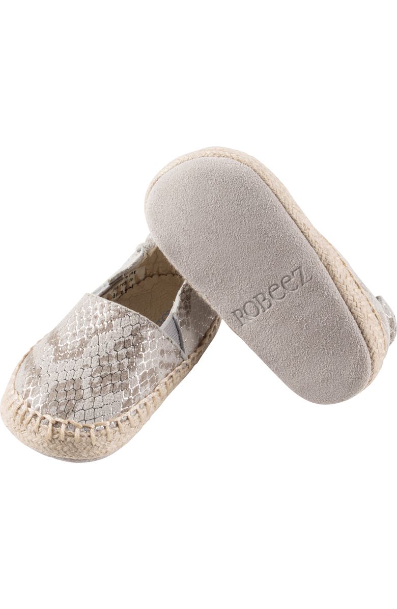 Robeez<sup>®</sup> Ellie Espadrille Crib Shoe, Alternate, color,