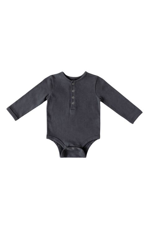 Essentials Long Sleeve Organic Cotton Bodysuit