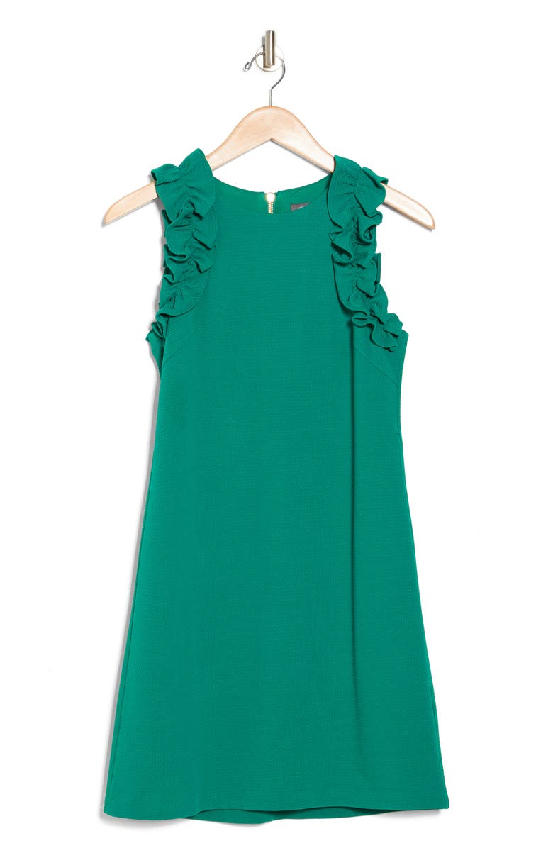 Vince Camuto Ruffle Shift Dress, Alternate, color,