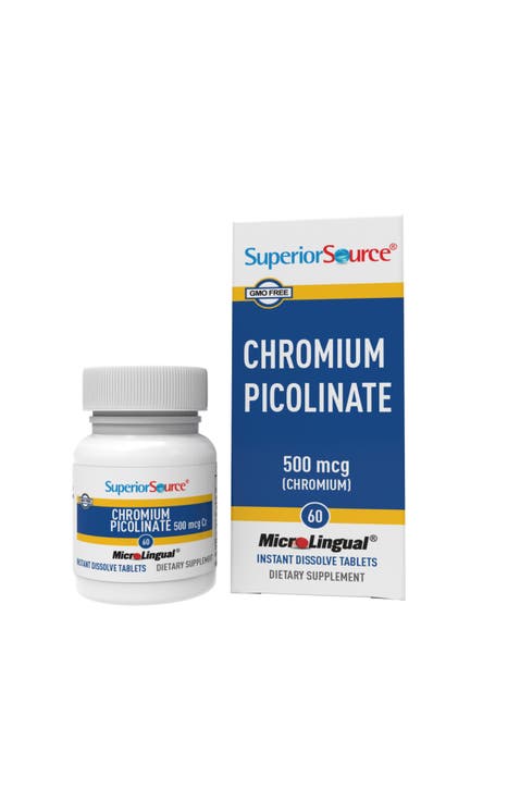 Chromium Picolinate Fast Dissolving Mineral Supplement Tablets