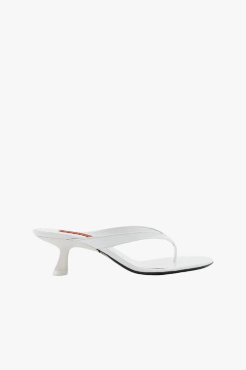 Simonmiller Beep Thong Sandal In White