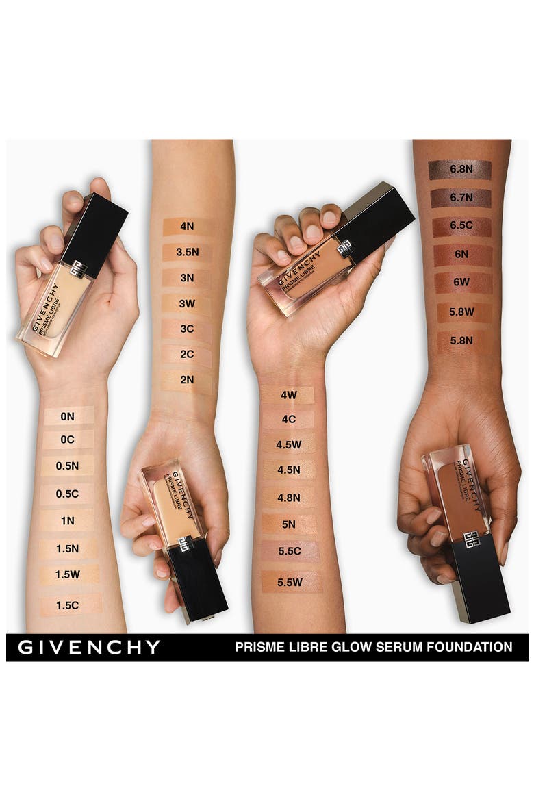 Prisme Libre Glow Serum Blurring & Hydrating Foundation, Alternate, color, 3.5N