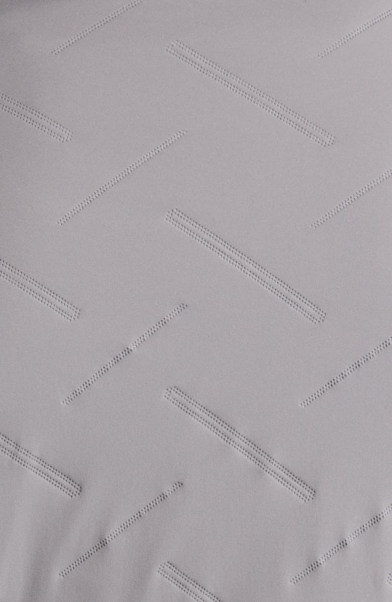 johnnie-O Mario Mix Media Water Repellent Zip-Up Jacket, Alternate, color, Charcoal